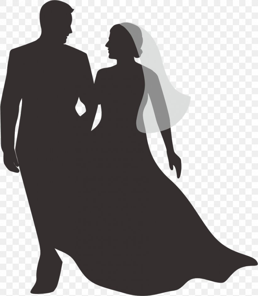 Wedding Invitation Marriage Bridegroom Clip Art, PNG, 890x1024px, Wedding, Black, Black And White, Bride, Bridegroom Download Free
