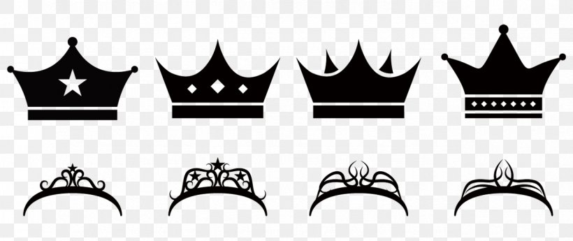 Logo Crown Of Queen Elizabeth The Queen Mother, PNG, 1278x539px, Logo, Art, Black, Black And White, Black Crown Download Free