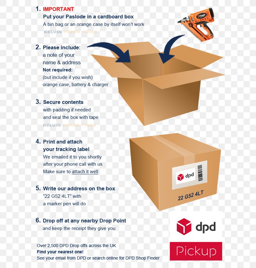 Nail Gun Paslode Paper First Fix And Second Fix Electric Battery, PNG, 652x859px, Nail Gun, Box, Brand, Cardboard, Carton Download Free