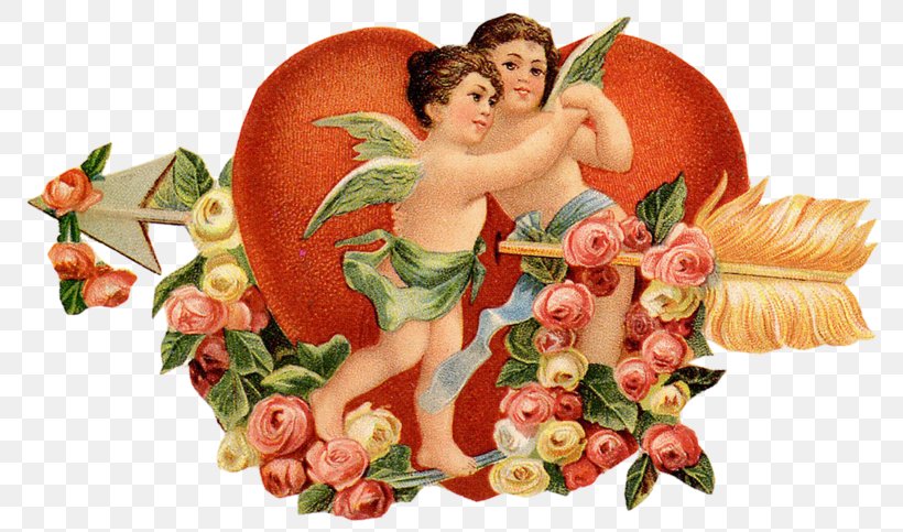 Valentine's Day 14 February Heart Greeting & Note Cards Clip Art, PNG, 800x483px, Heart, Angel, Cupid, Cut Flowers, Ecard Download Free