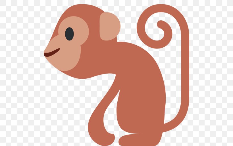 Emojipedia Monkey Smash Balloon, PNG, 512x512px, Emoji, Carnivoran, Cartoon, Dog Like Mammal, Fictional Character Download Free