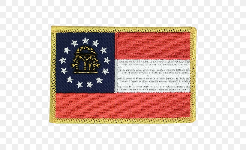 Flag Of Georgia Flag Patch Embroidered Patch, PNG, 750x500px, Georgia, Ball By Ball, Emblem, Embroidered Patch, Fahne Download Free