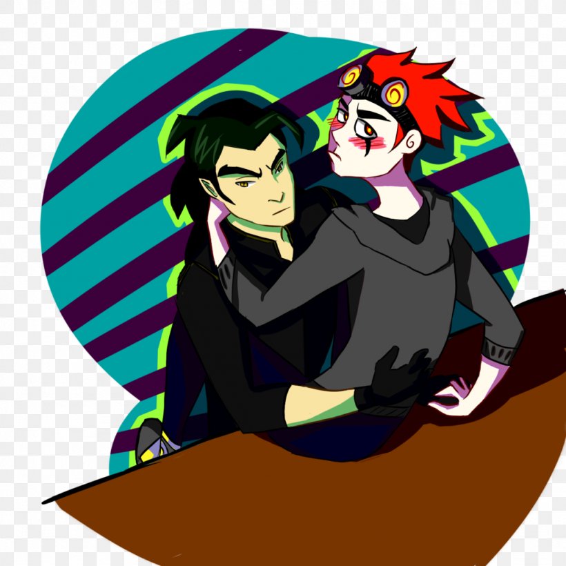 Jack Spicer Chase Young Character Fan Art, PNG, 1024x1024px, Watercolor, Cartoon, Flower, Frame, Heart Download Free