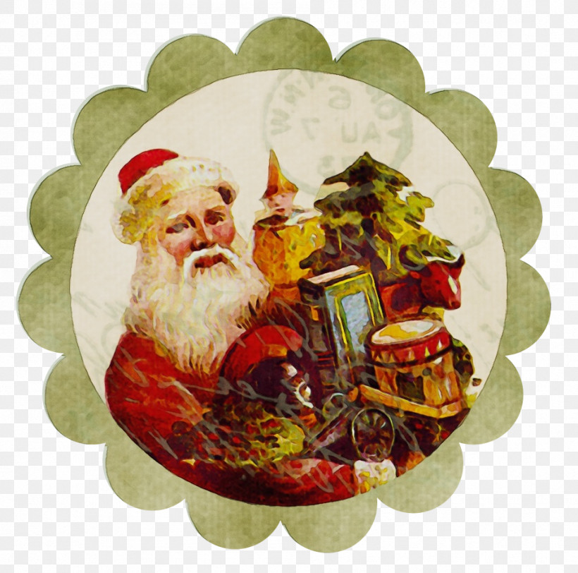 Santa Claus, PNG, 953x944px, Watercolor, Beard, Christmas, Facial Hair, Paint Download Free