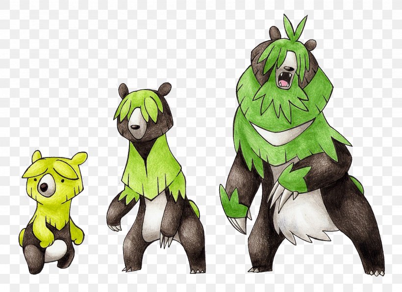 Bear Pokémon X And Y DeviantArt Drawing Pokémon Vrste, PNG, 1947x1418px, Bear, Art, Artist, Carnivoran, Deviantart Download Free