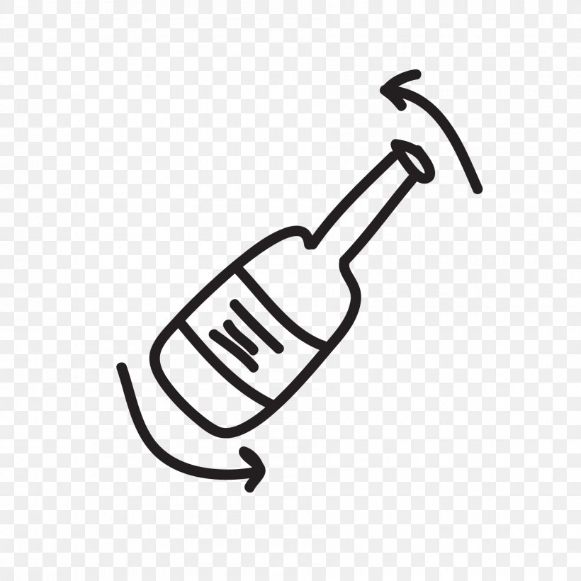 Champagne Clip Art Vector Graphics Illustration Image, PNG, 1800x1800px, Champagne, Area, Black And White, Bottle, Drink Download Free