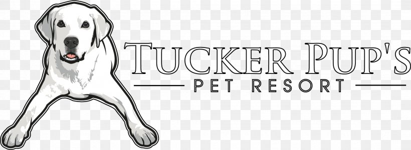 Dog Breed Dog Daycare Dog Grooming Tucker Pup's Pet Resort, PNG, 2155x791px, Dog Breed, Area, Black And White, Brand, Breed Download Free