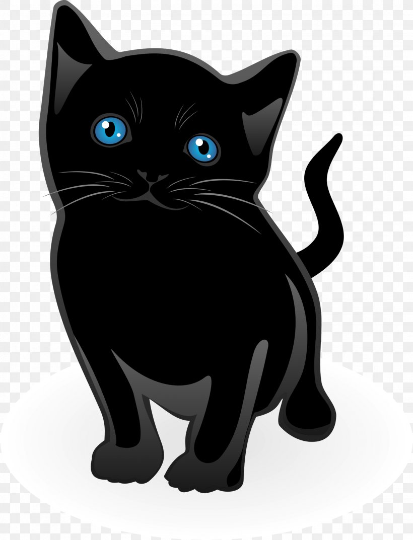 Black Cat Kitten Clip Art, PNG, 1561x2044px, Cat, Animal, Art, Black, Black And White Download Free