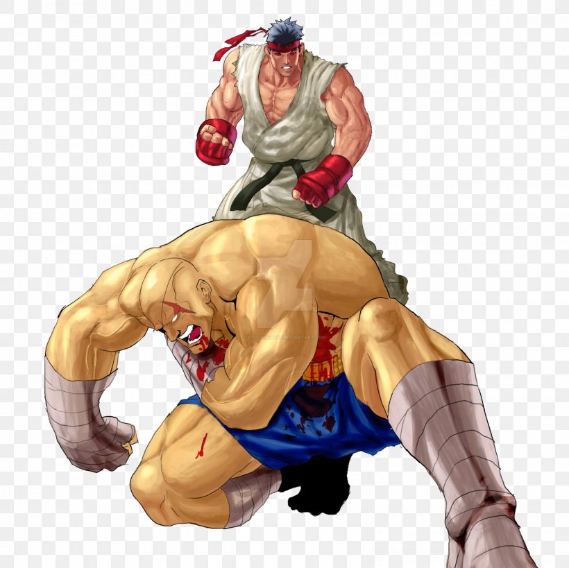 Super Street Fighter IV Street Fighter V Sagat Ryu, PNG, 1600x1600px, Watercolor, Cartoon, Flower, Frame, Heart Download Free