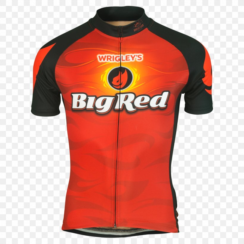 Chewing Gum T-shirt Big Red Cycling Jersey, PNG, 1500x1500px, Chewing Gum, Active Shirt, Bicycle, Bicycle Jersey, Big Red Download Free