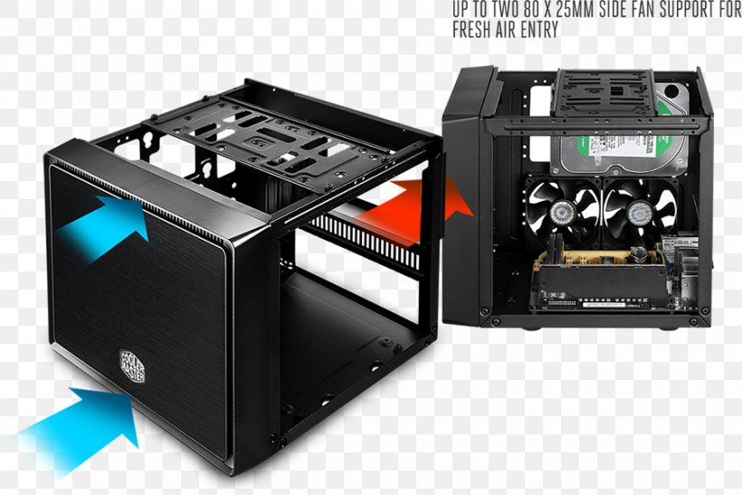 Computer Cases & Housings Power Supply Unit Mini-ITX Cooler Master Silencio 352, PNG, 900x601px, Computer Cases Housings, Atx, Computer, Computer Case, Computer Cooling Download Free