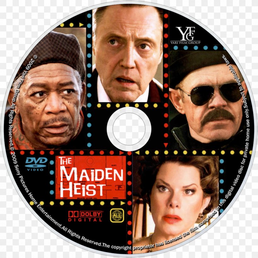 DVD The Maiden Heist Comedy Film Compact Disc, PNG, 1000x1000px, Dvd, Com, Comedy, Compact Disc, Film Download Free