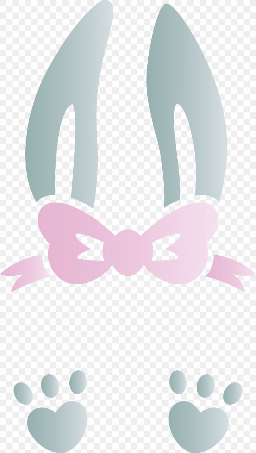 Easter Bunny Easter Day Rabbit, PNG, 1695x3000px, Easter Bunny, Bow Tie, Easter Day, Pink, Rabbit Download Free