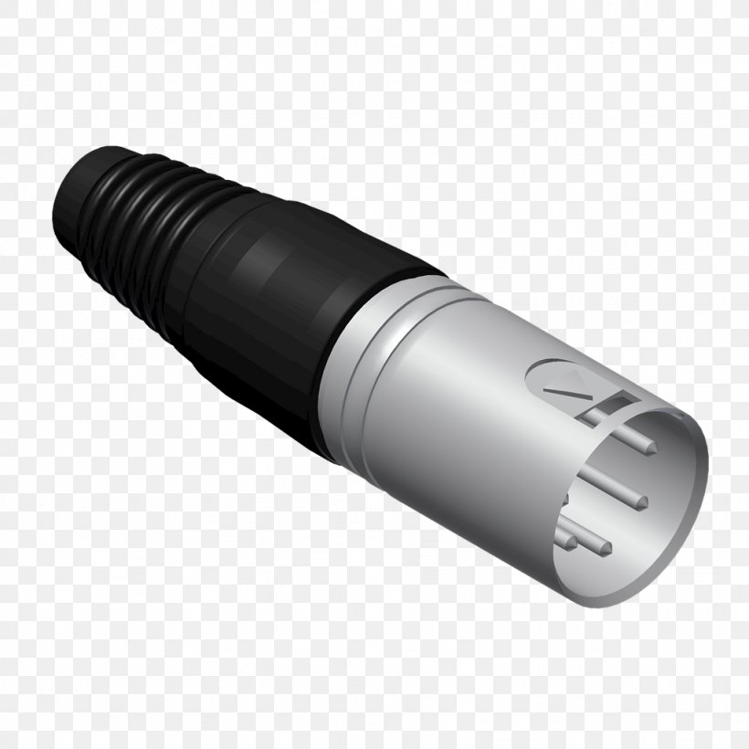 Electrical Connector XLR Connector Procab VC5MX Electrical Cable Procab Conector XLR 5P Macho Aereo, PNG, 1024x1024px, Electrical Connector, Adapter, Electrical Cable, Electronics Accessory, Flashlight Download Free