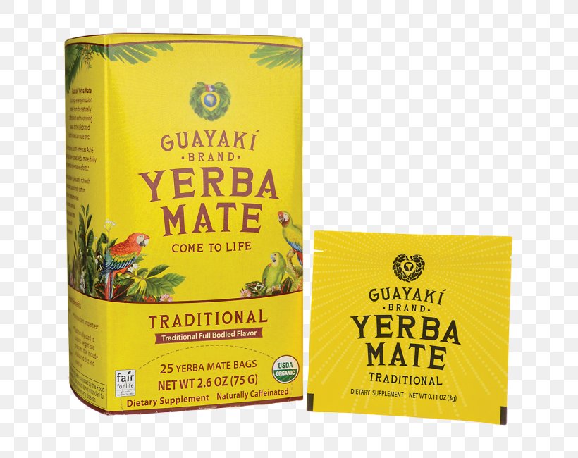 Tulsi Tea Guayaki Yerba Mate Traditional, PNG, 650x650px, Tea, Bag, Brand, Dogrose, Food Download Free
