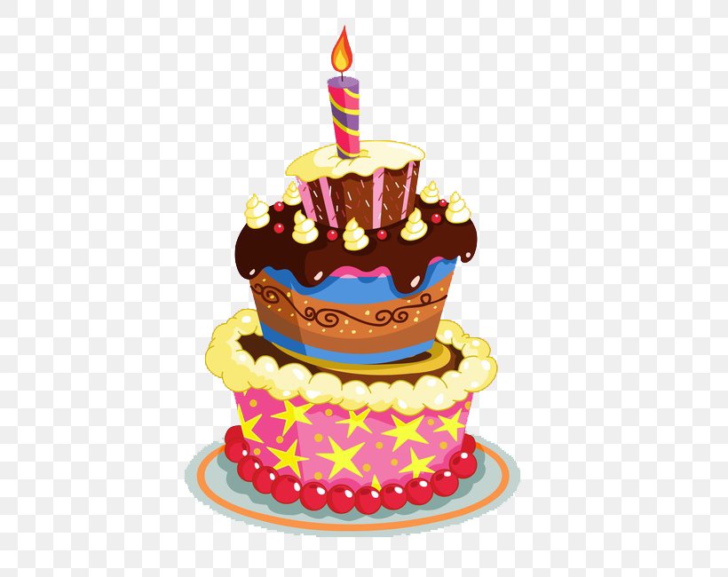 Birthday Cake Clip Art, PNG, 650x650px, Birthday Cake, Baked Goods, Baking, Birthday, Buttercream Download Free