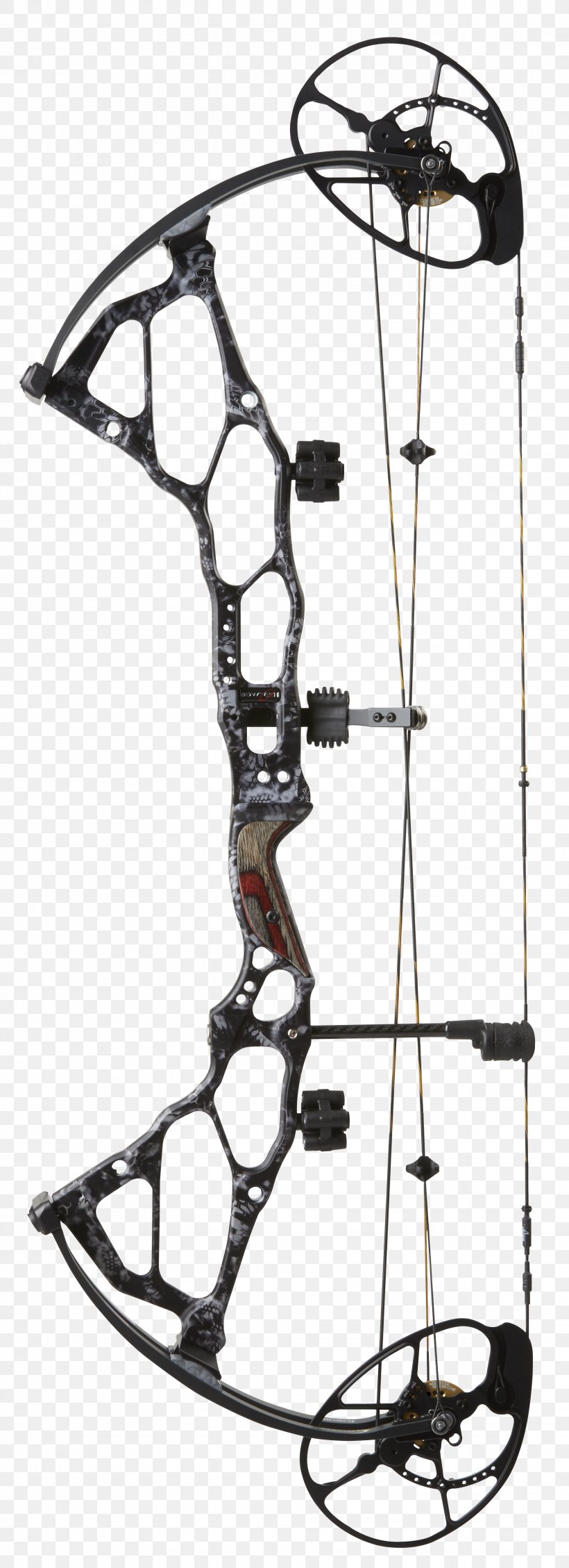 Bow And Arrow Compound Bows Archery Bowhunting, PNG, 1956x5388px, Bow And Arrow, Archery, Black And White, Bow, Bowhunting Download Free