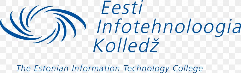 Estonian Information Technology College Logo, PNG, 1811x550px, Logo, Area, Blue, Brand, Business Download Free
