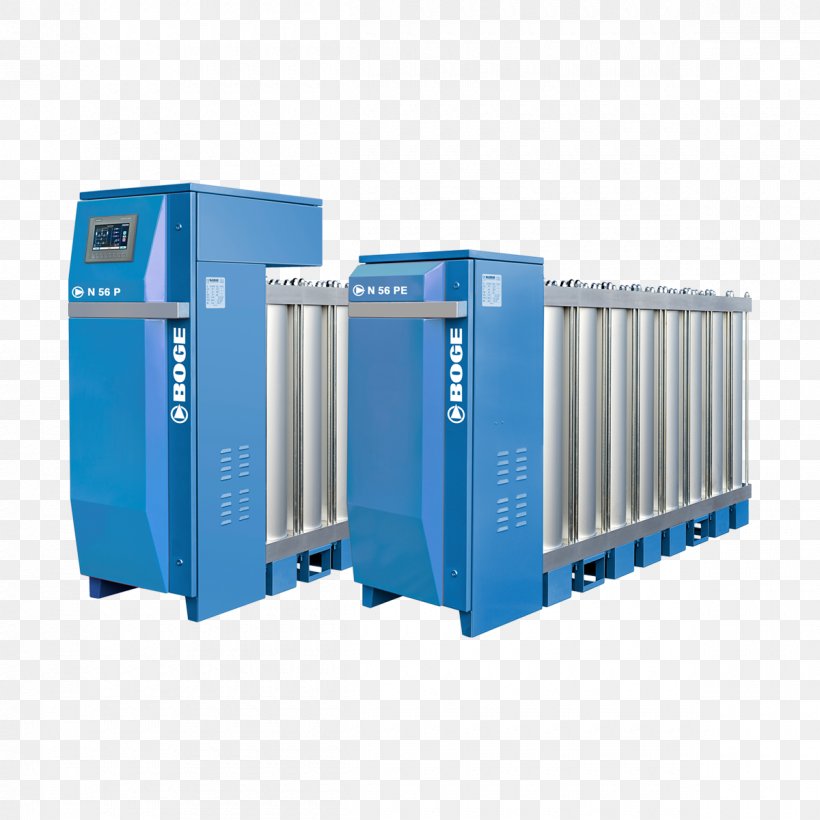 Pressure Swing Adsorption Nitrogen Generator BOGE KOMPRESSOREN Otto Boge GmbH & Co. KG Electric Generator, PNG, 1200x1200px, Pressure Swing Adsorption, Adsorption, Air, Compressed Air, Compressor Download Free