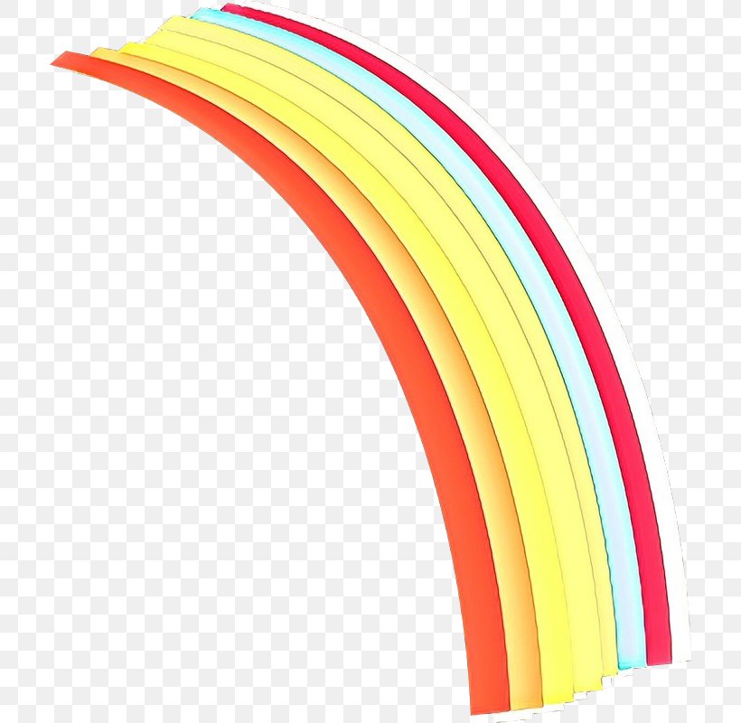 Rainbow, PNG, 800x800px, Cartoon, Bicycle Tire, Rainbow, Rim, Yellow Download Free