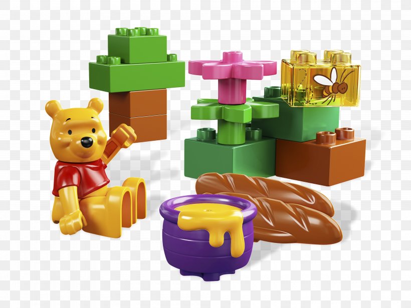 Winnie-the-Pooh Lego Duplo Toy Picnic, PNG, 4000x3000px, Winniethepooh, Amazoncom, Lego, Lego 10508 Duplo Deluxe Train Set, Lego Canada Download Free