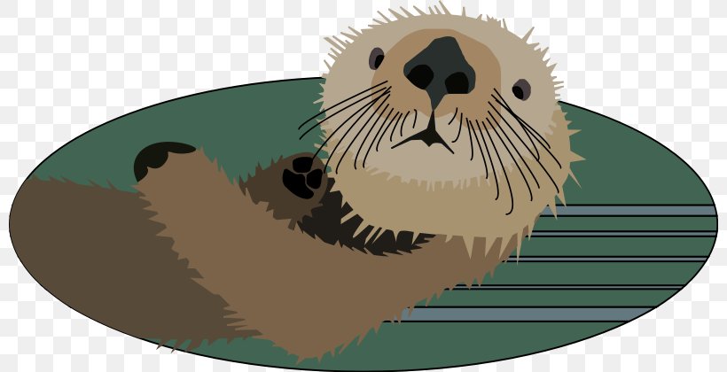 Sea Otter North American River Otter Clip Art, PNG, 800x420px, Otter, Animal, Blanket, Carnivoran, Curtain Download Free
