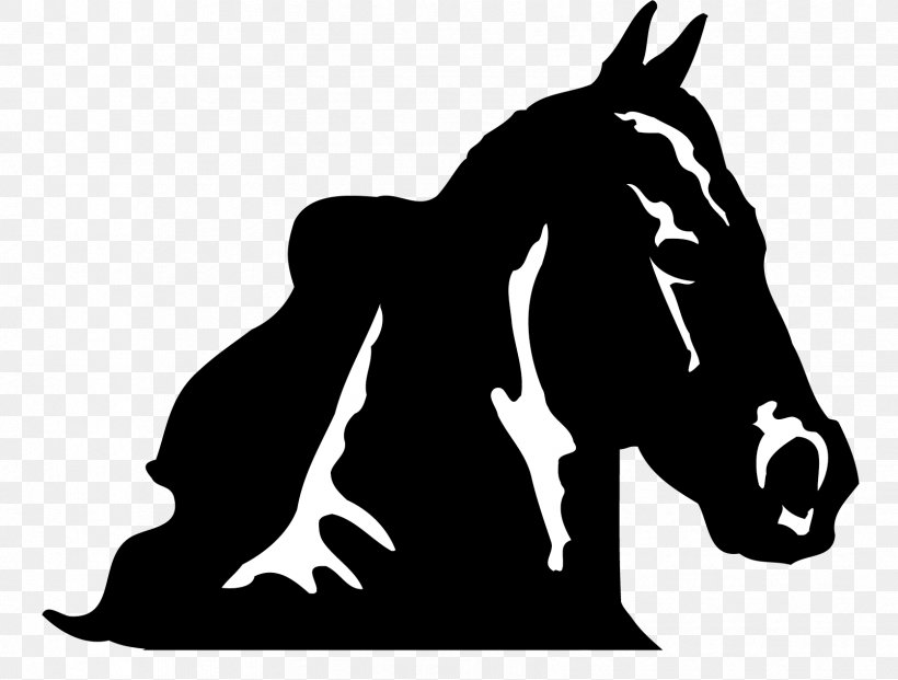 Horse Black And White Clip Art, PNG, 1673x1268px, Horse, Art, Black, Black And White, Carnivoran Download Free