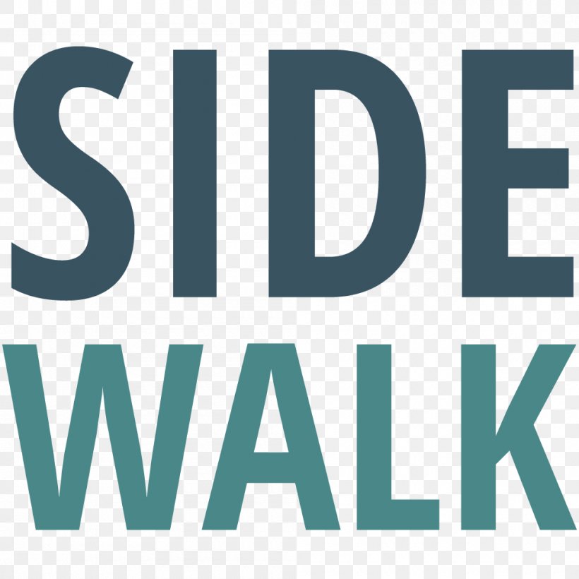 SideWalk Logo Brand, PNG, 1000x1000px, Sidewalk, Area, Brand, Logo, Number Download Free