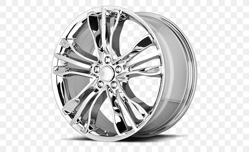 Alloy Wheel Chrome Plating Spoke, PNG, 500x500px, Alloy Wheel, Alloy, Auto Part, Automotive Design, Automotive Tire Download Free
