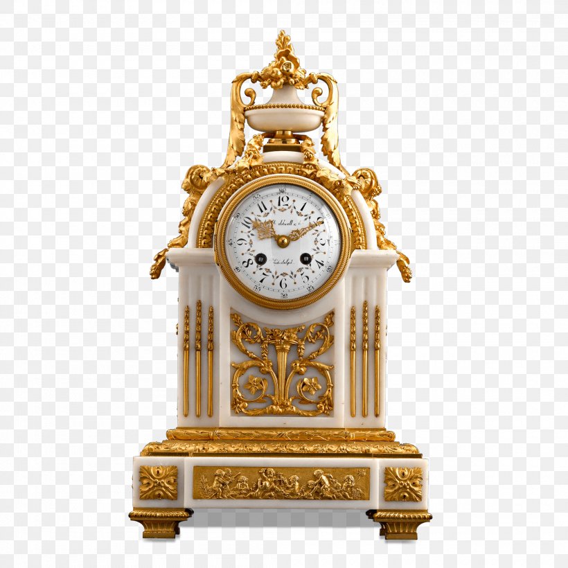 French Empire Mantel Clock Fireplace Mantel Bracket Clock, PNG, 2100x2100px, Mantel Clock, American Clock, Antique, Bracket Clock, Brass Download Free