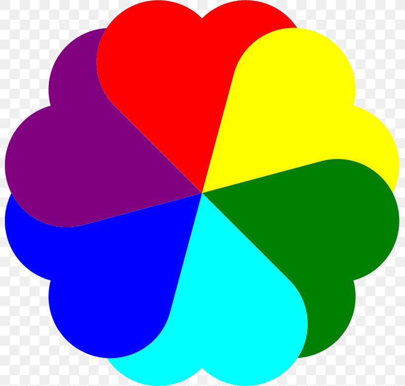 Heart Clip Art Rainbow Image Vector Graphics, PNG, 799x782px, Heart, Area, Color, Love, Petal Download Free