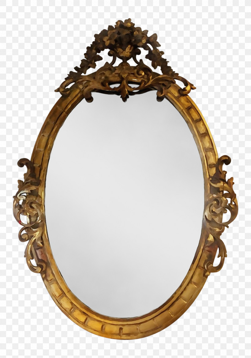 Mirror Mirror Oval, PNG, 1220x1739px, Watercolor, Mirror, Oval, Paint, Wet Ink Download Free