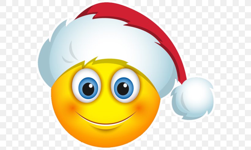 Smiley Santa Claus Emoji Emoticon Christmas Day, PNG, 600x491px, Smiley, Christmas Day, Emoji, Emoticon, Facial Expression Download Free