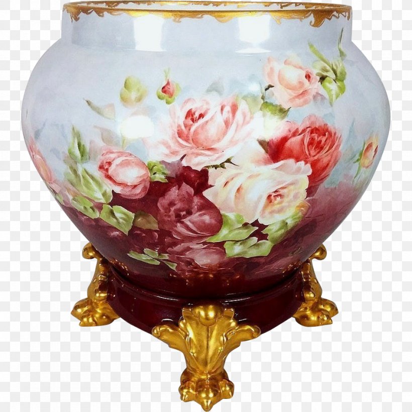 Vase Jardiniere Limoges Rose Ceramic, PNG, 946x946px, Vase, Art, Art Deco, Art Nouveau, Artifact Download Free