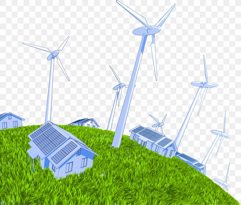 Wind Power Wind Turbine Solar Power Electric Generator, PNG, 1903x1623px, Wind Power, Electric Generator, Electricity Generation, Energy, Energy Development Download Free