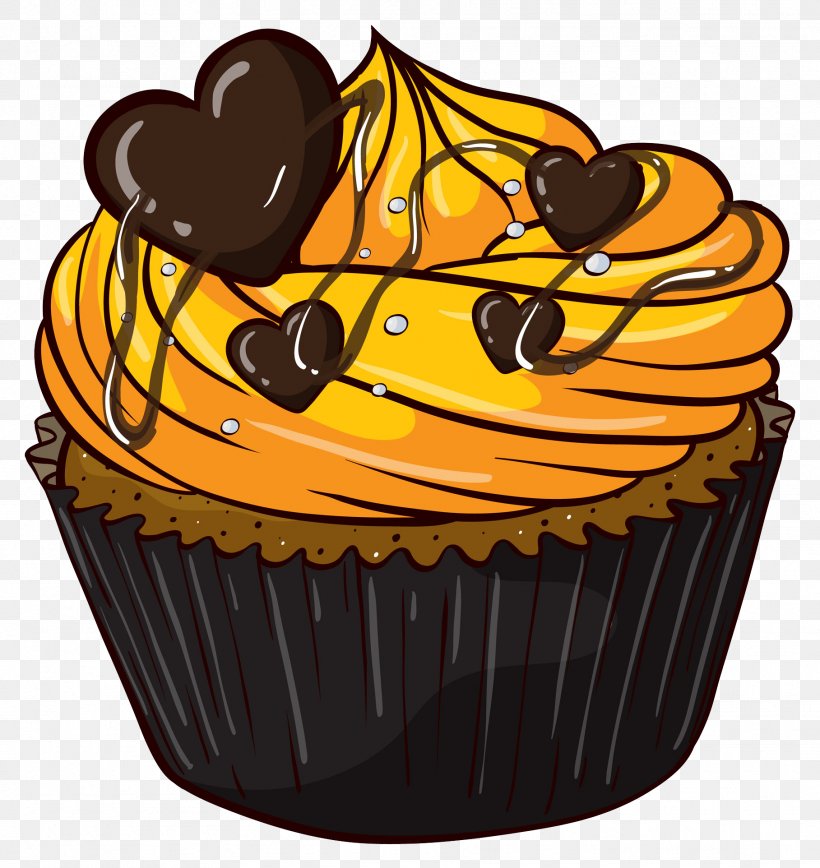 Cupcake Muffin Clip Art, PNG, 1817x1924px, Cupcake, Buttercream, Cake, Dessert, Drawing Download Free
