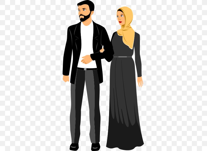 Muslim Hijab, PNG, 450x600px, Muslim, Clothing, Costume, Drawing, Dress Download Free