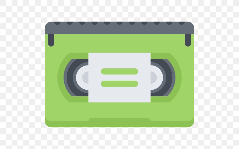 Vhs, PNG, 512x512px, Vhs, Computer Icon, Electronics, Green, Magnetic Tape Download Free