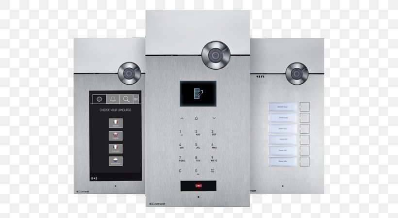 Comelit Group Spa Intercom Video Door-phone Security Alarms & Systems, PNG, 800x450px, Comelit Group Spa, Access Control, Company, Door, Door Phone Download Free