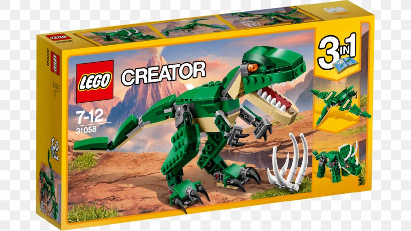 LEGO 31058 Creator Mighty Dinosaurs Triceratops Tyrannosaurus Lego Creator Toy, PNG, 1440x810px, Lego 31058 Creator Mighty Dinosaurs, Beige, Brand, Bricklink, Color Download Free