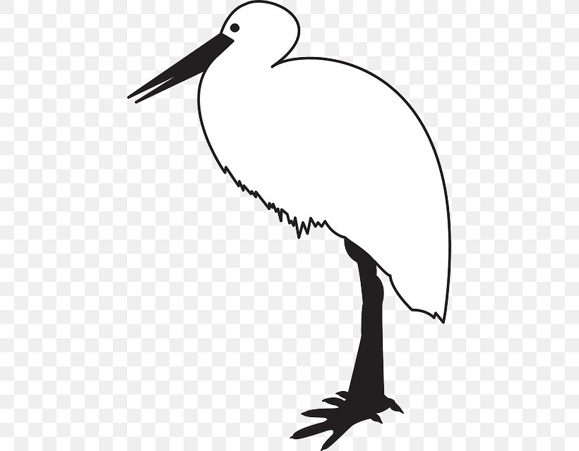White Stork Bird Black Stork Beak Clip Art, PNG, 459x640px, White Stork, Artwork, Beak, Bird, Black And White Download Free