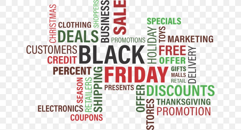 Black Friday Cyber Monday Retail Word Discounts And Allowances, PNG, 640x442px, Black Friday, Advertising, Area, Brand, Christmas Download Free