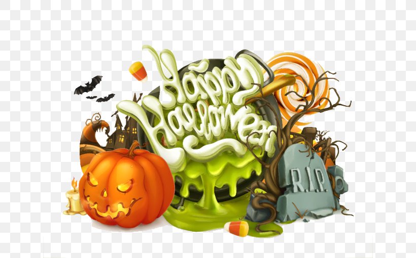 Halloween Pumpkin, PNG, 650x510px, Halloween, Calabaza, Cartoon, Cucurbita, Flat Design Download Free