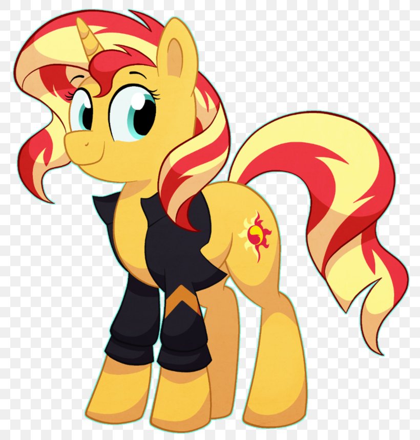 Pony Horse DeviantArt Sunset Shimmer, PNG, 811x860px, Pony, Animal Figure, Art, Artist, Cartoon Download Free