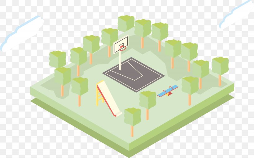 3D Computer Graphics Adobe Illustrator Download, PNG, 1435x894px, 3d Computer Graphics, 3d Film, Grass, Isometric Projection, Schoolyard Download Free