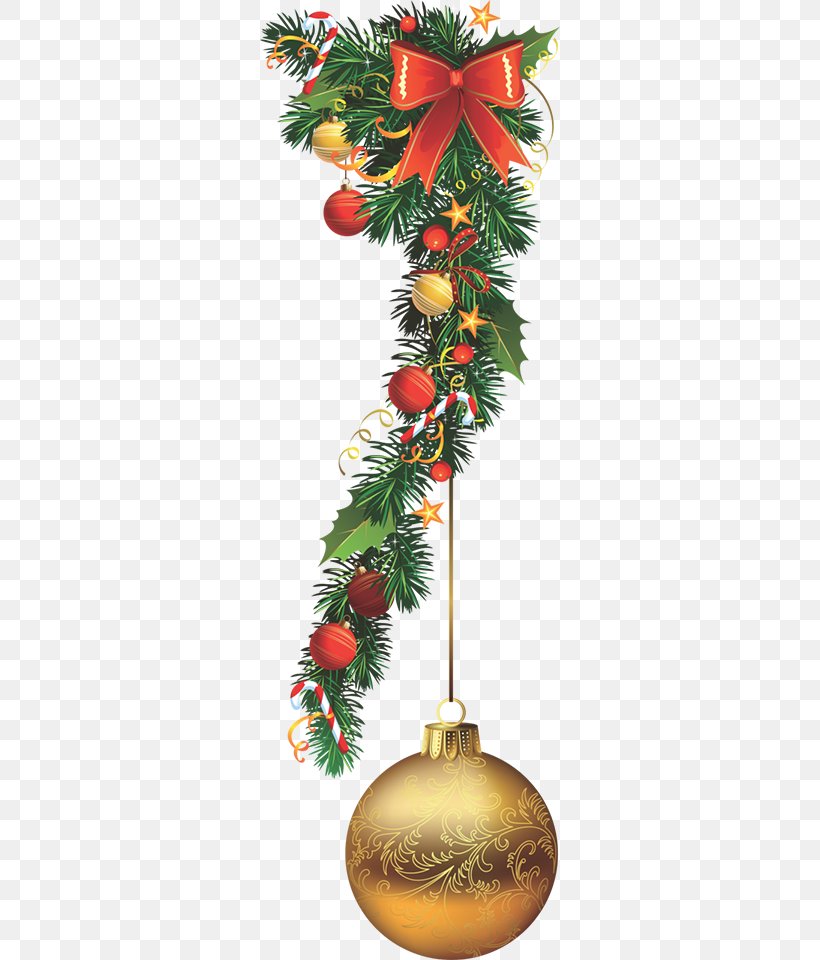 Christmas Garland, PNG, 300x960px, Christmas, Branch, Christmas Decoration, Christmas Ornament, Christmas Tree Download Free