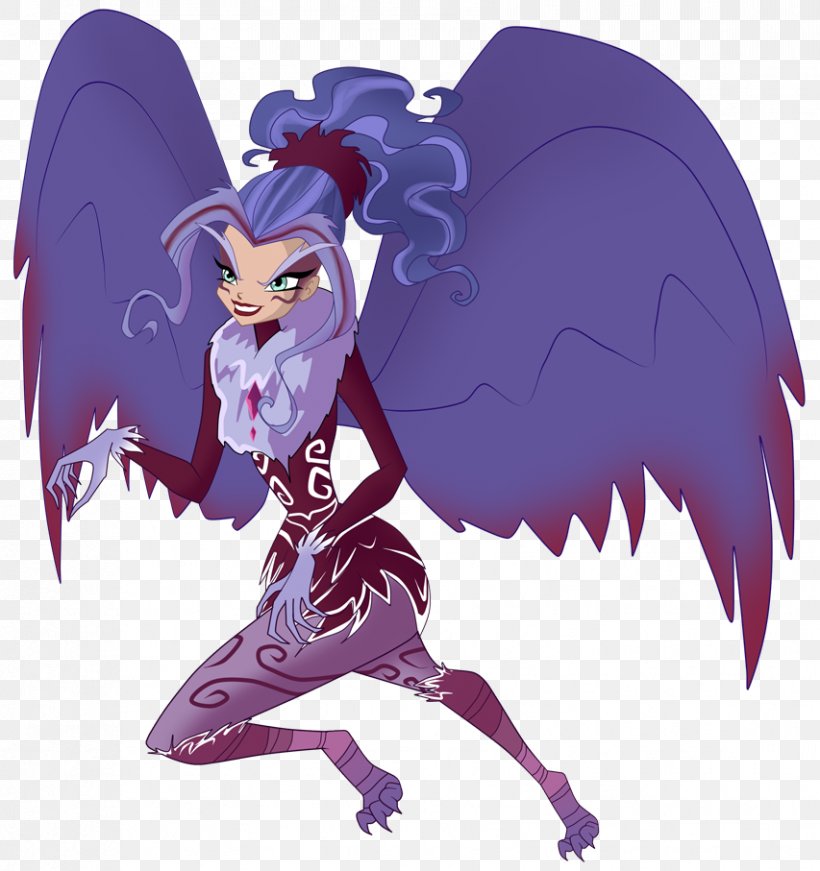 Demon Cartoon Purple Legendary Creature, PNG, 853x907px, Watercolor, Cartoon, Flower, Frame, Heart Download Free