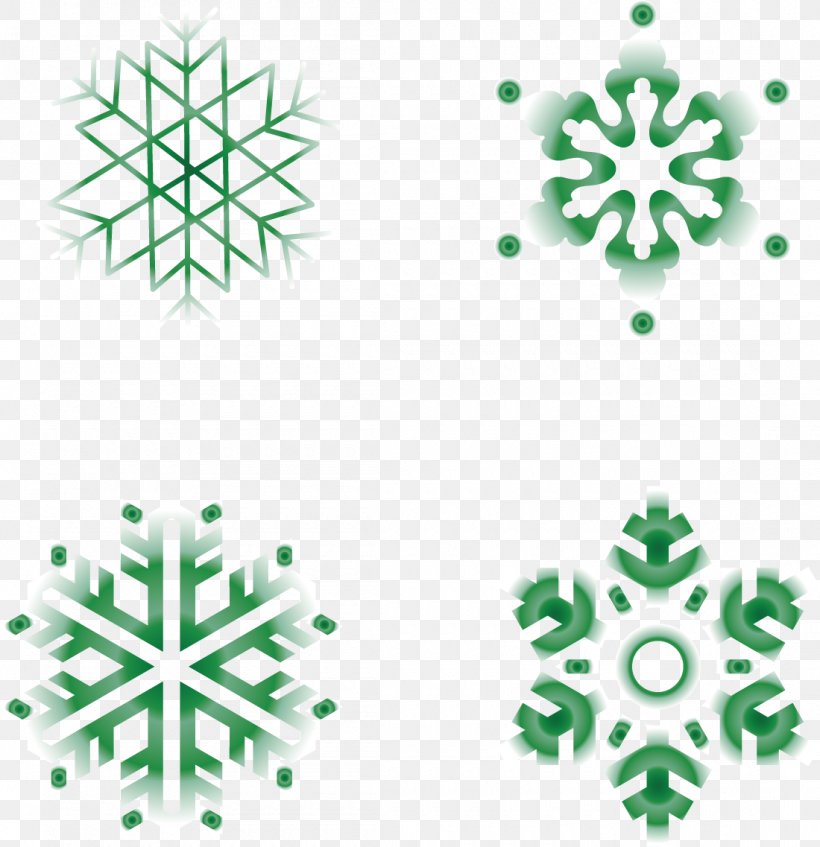 Snowflake Euclidean Vector Winter, PNG, 1100x1137px, Snow, Blizzard, Green, Material, Point Download Free