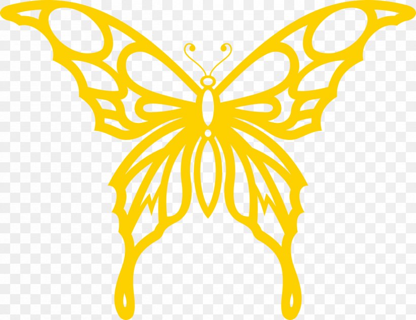 Butterfly Tattoo Stencil Drawing, PNG, 1307x1006px, Butterfly, Area, Brush Footed Butterfly, Celtic Knot, Drawing Download Free
