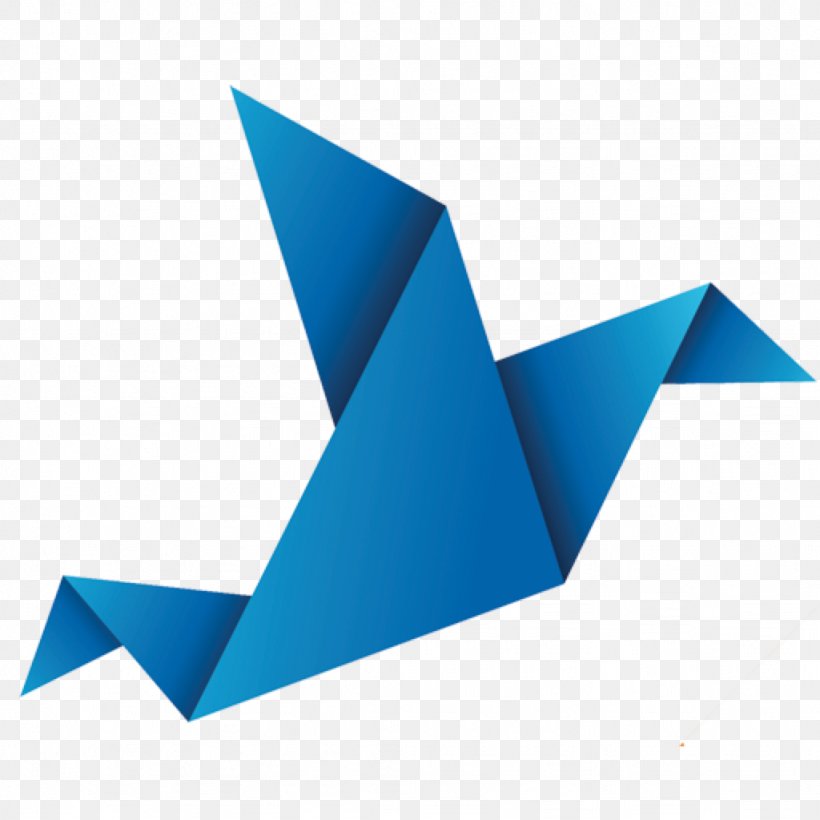 Crane Paper Origami Computer Software, PNG, 1024x1024px, Crane, Art Paper, Blue, Computer, Computer Software Download Free